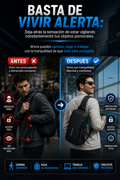 BOLSO CRUZADO ANTIRROBO